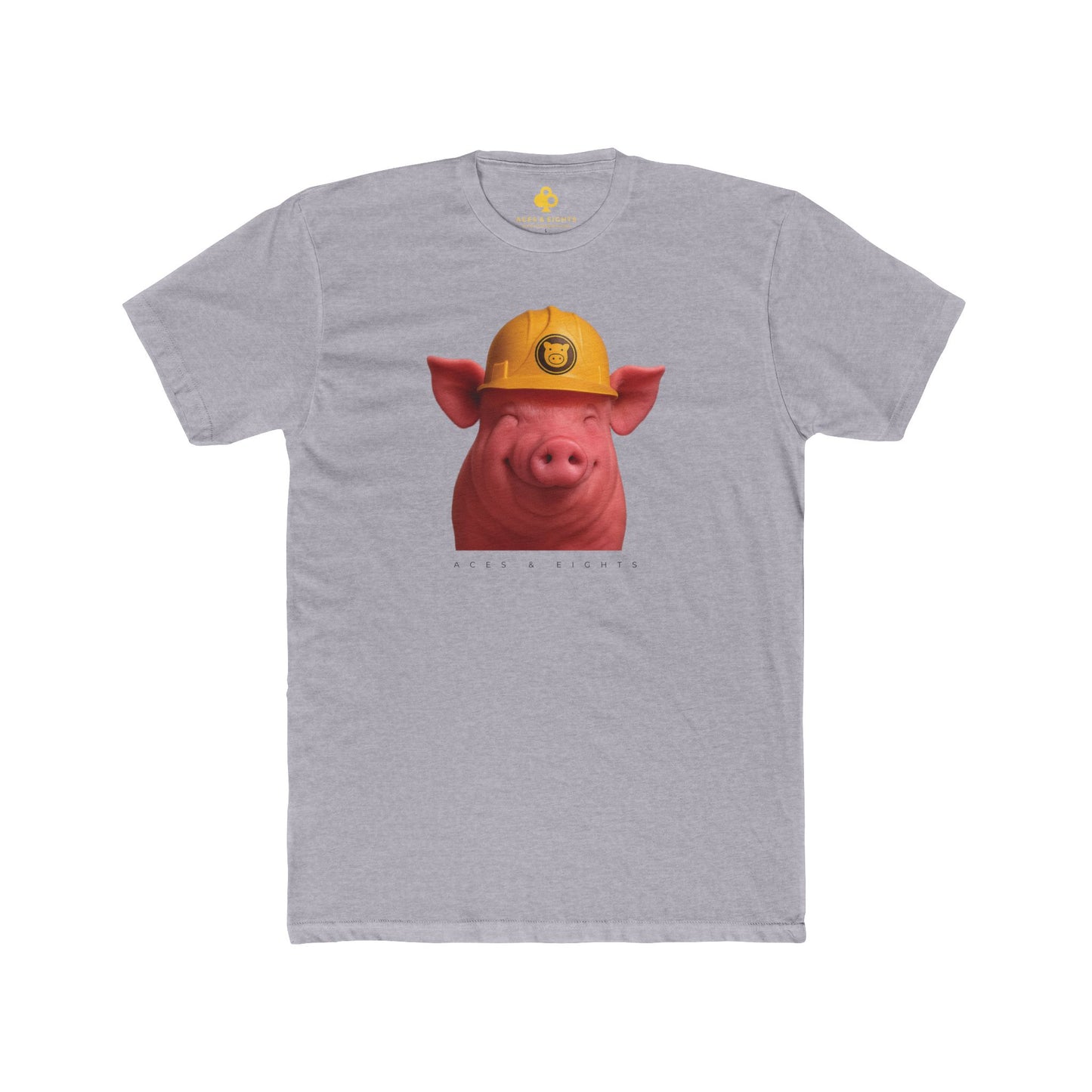 Portrait of a Greedy Piggy Tee