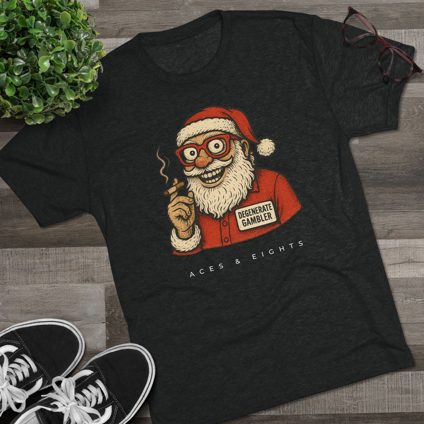 Limited Edition Degenerate Santa Tee