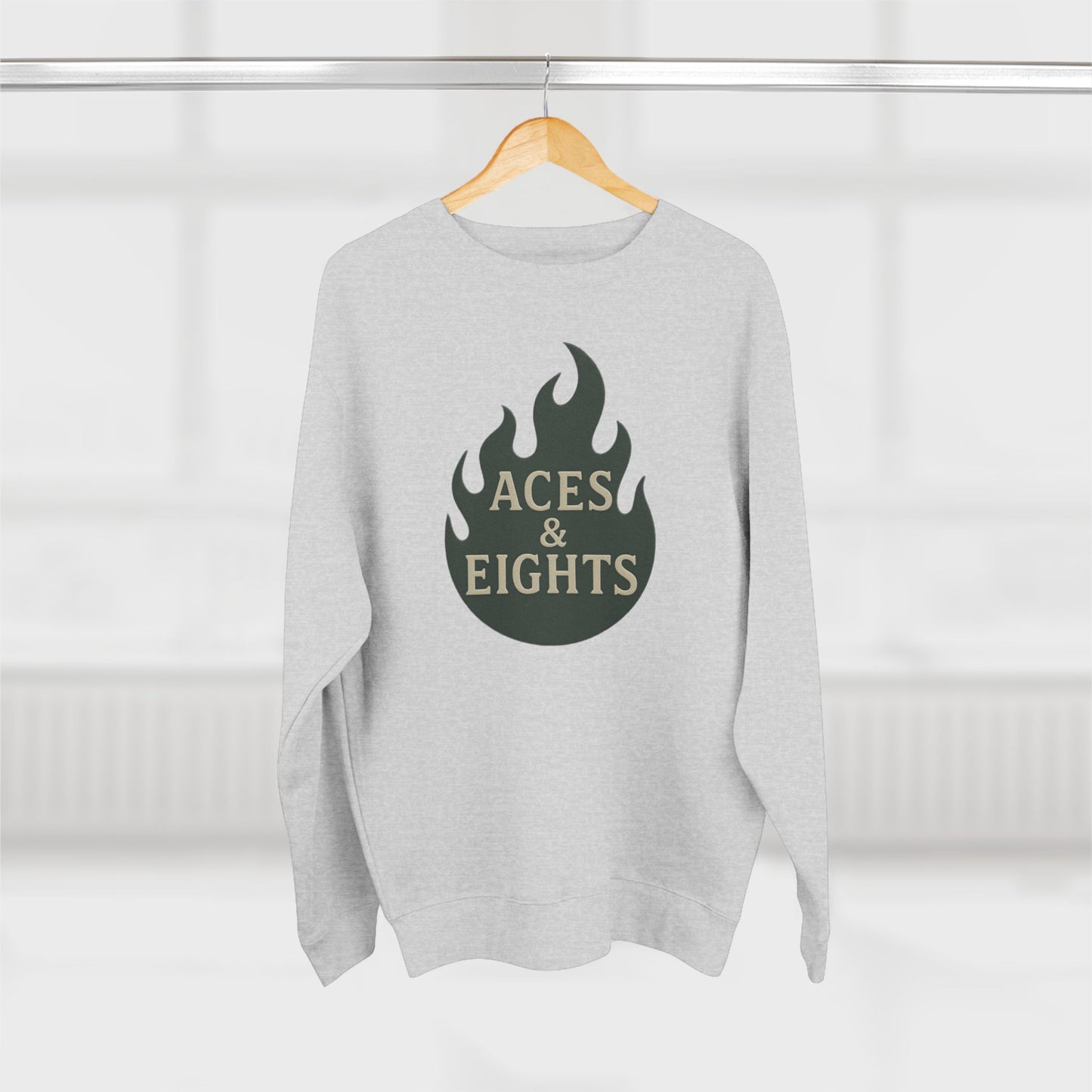 Aces & Eights "Flame" Crewneck Sweatshirt