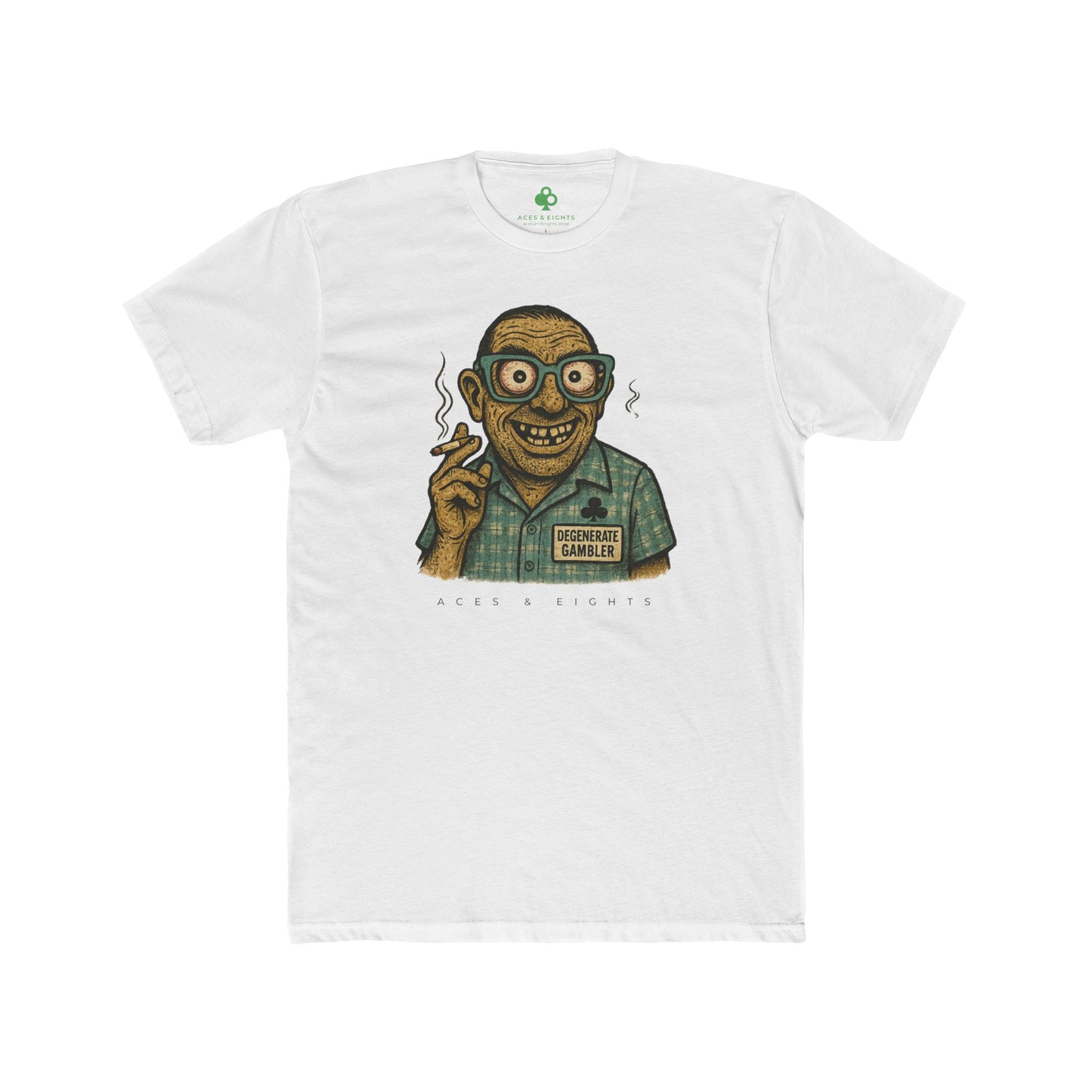 Portrait of a Degenerate Gambler Tee
