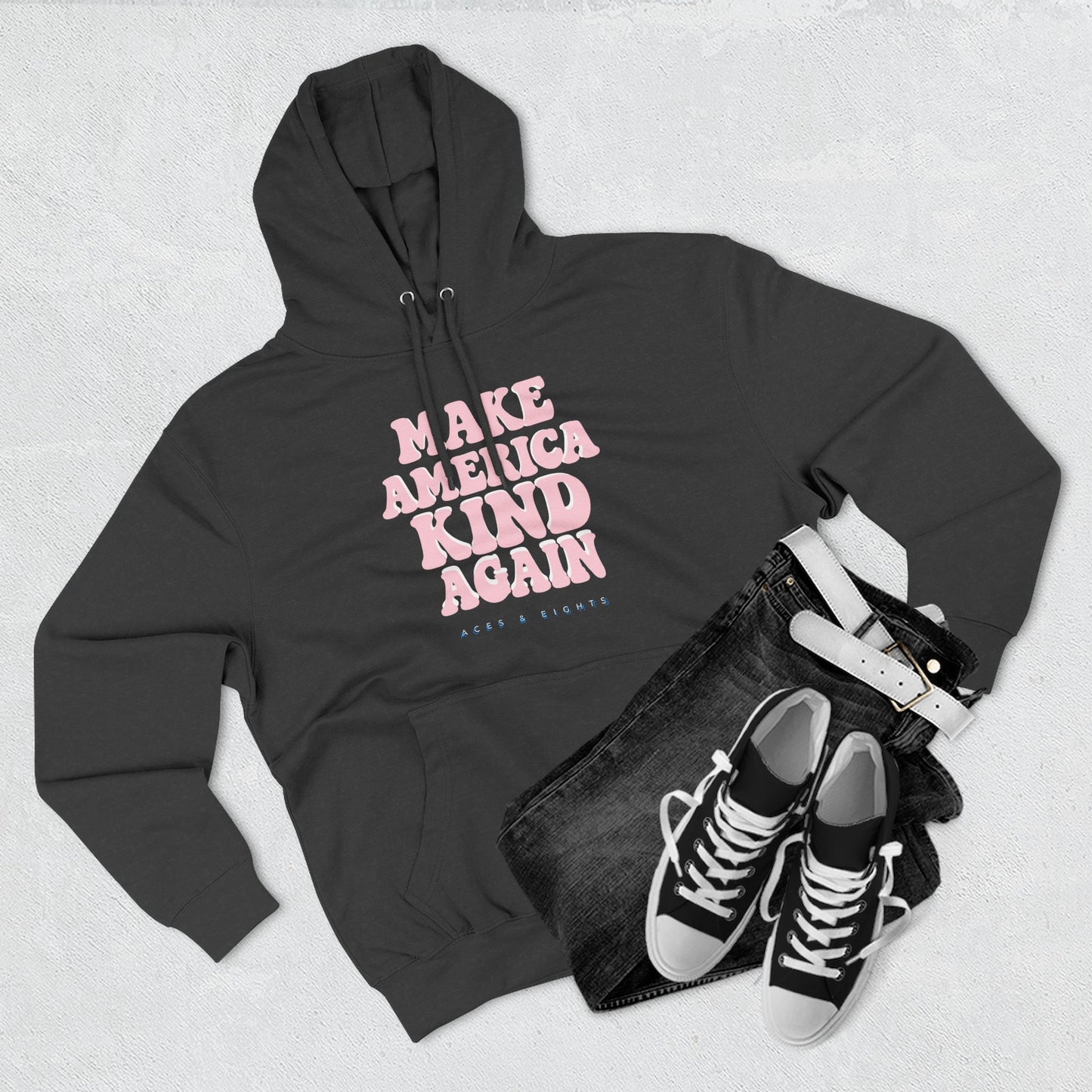 Make America Kind Again - Throwback Hoodie
