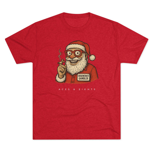 Limited Edition Degenerate Santa Tee