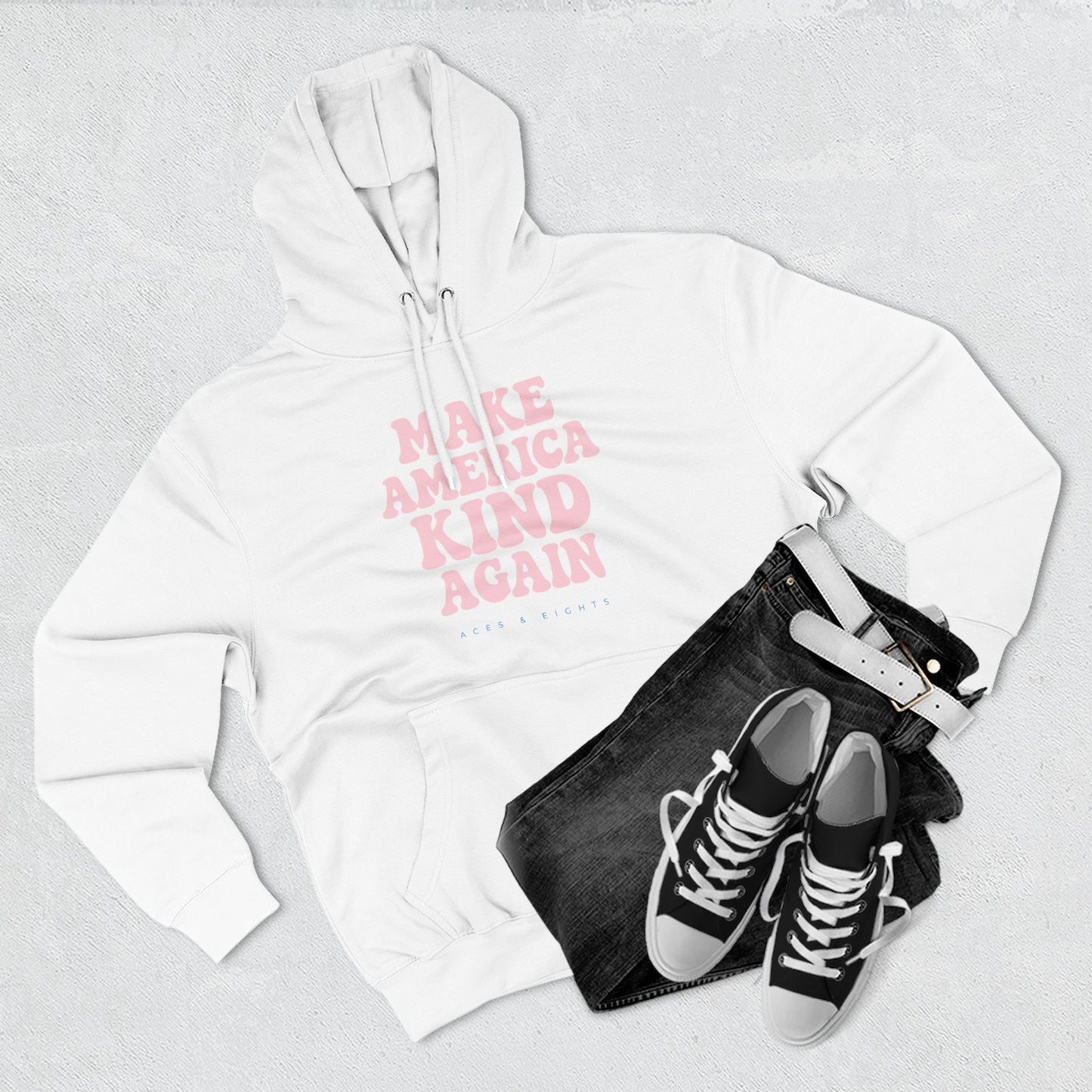 Make America Kind Again - Throwback Hoodie