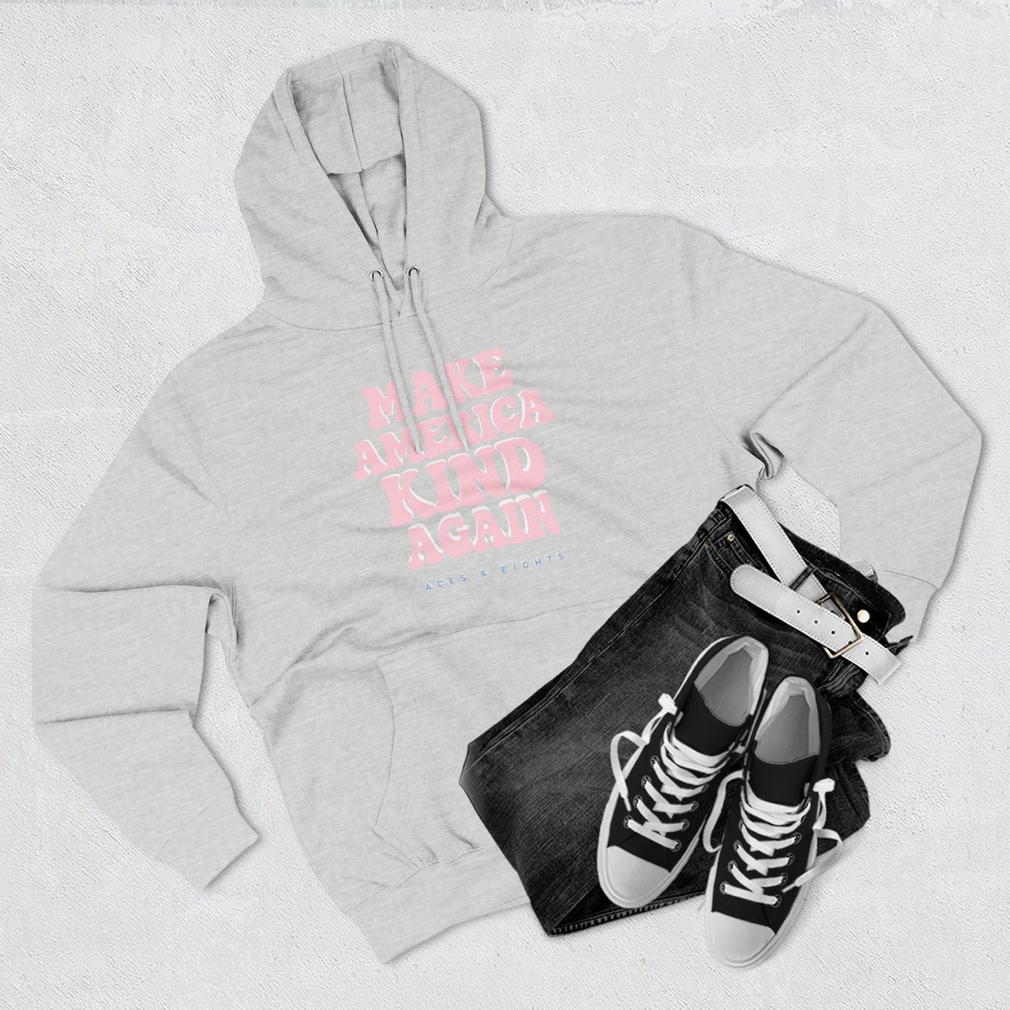 Make America Kind Again - Throwback Hoodie