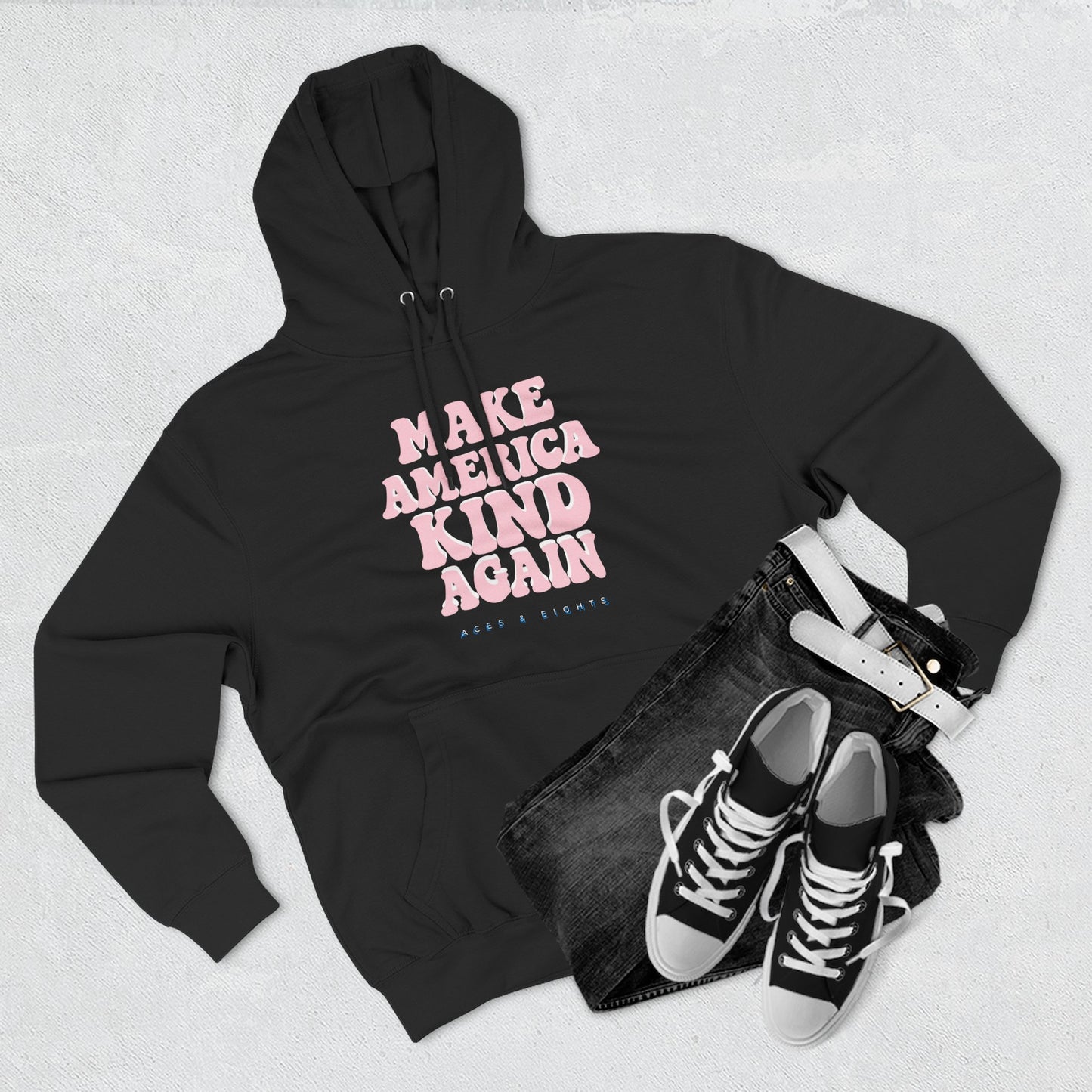 Make America Kind Again - Throwback Hoodie