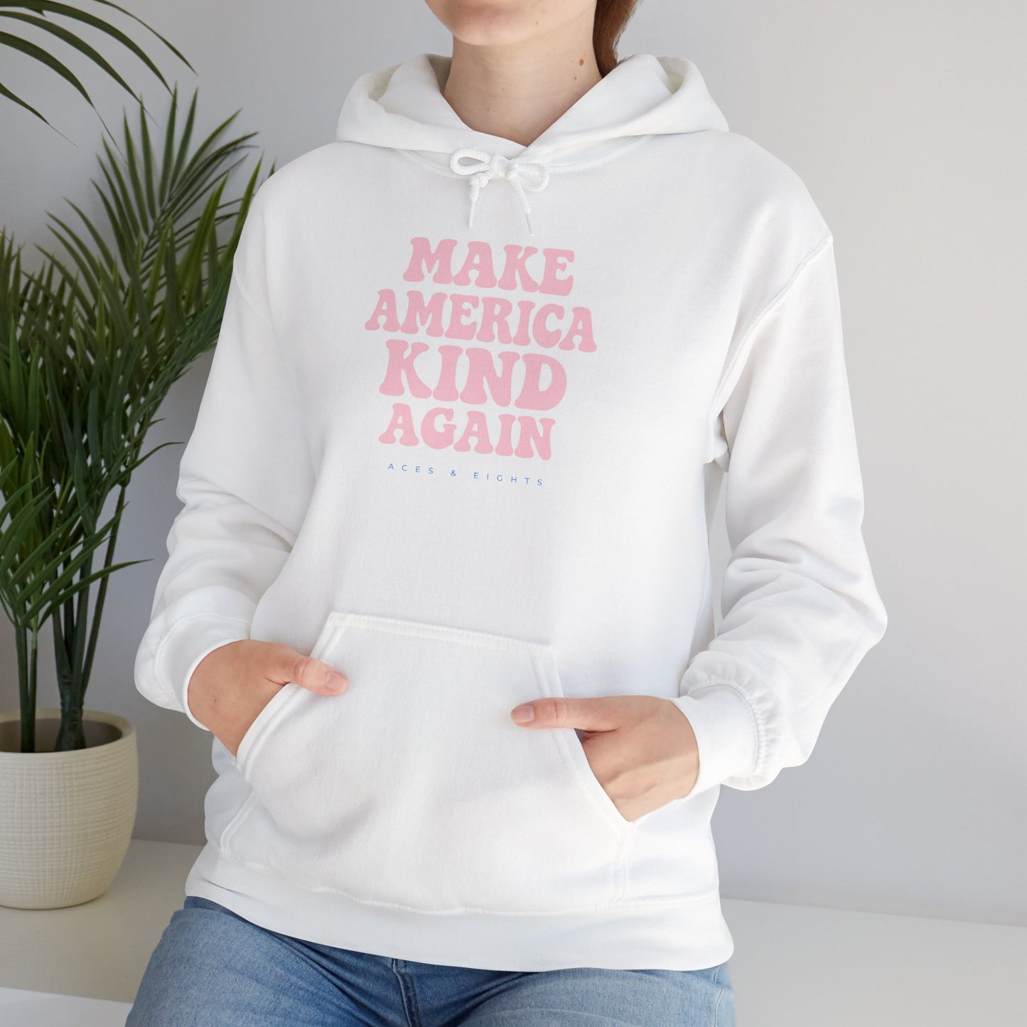 Make America Kind Again - Throwback Hoodie