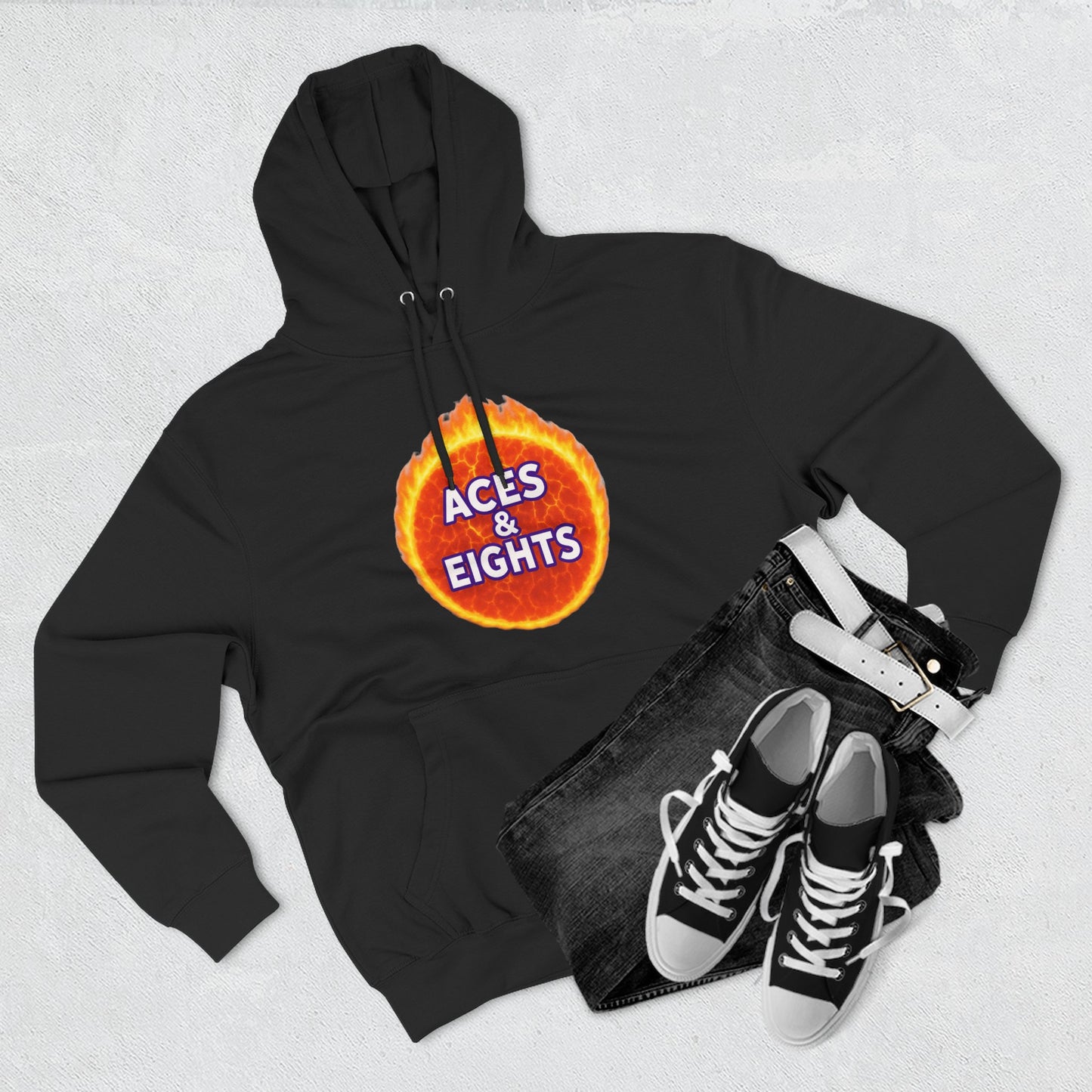 Aces & Eights Fire Link Hoodie