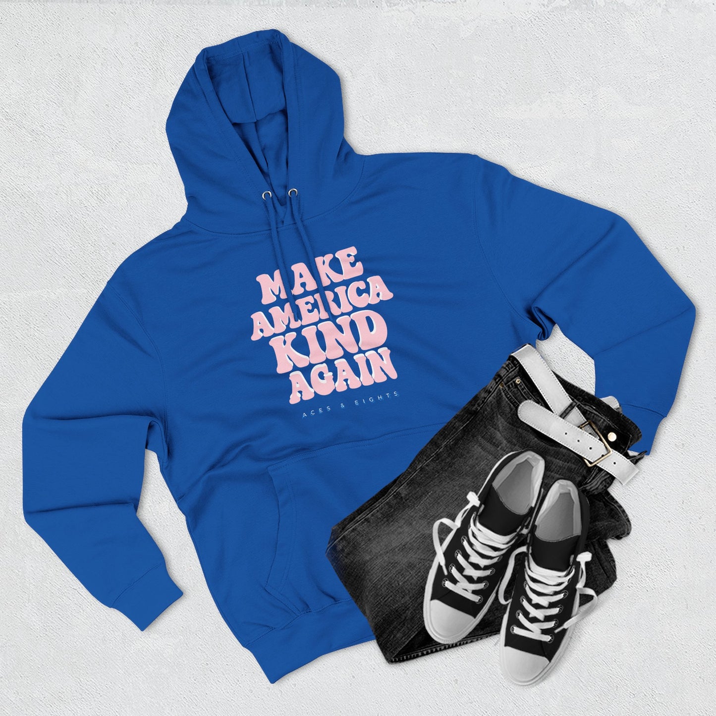 Make America Kind Again - Throwback Hoodie