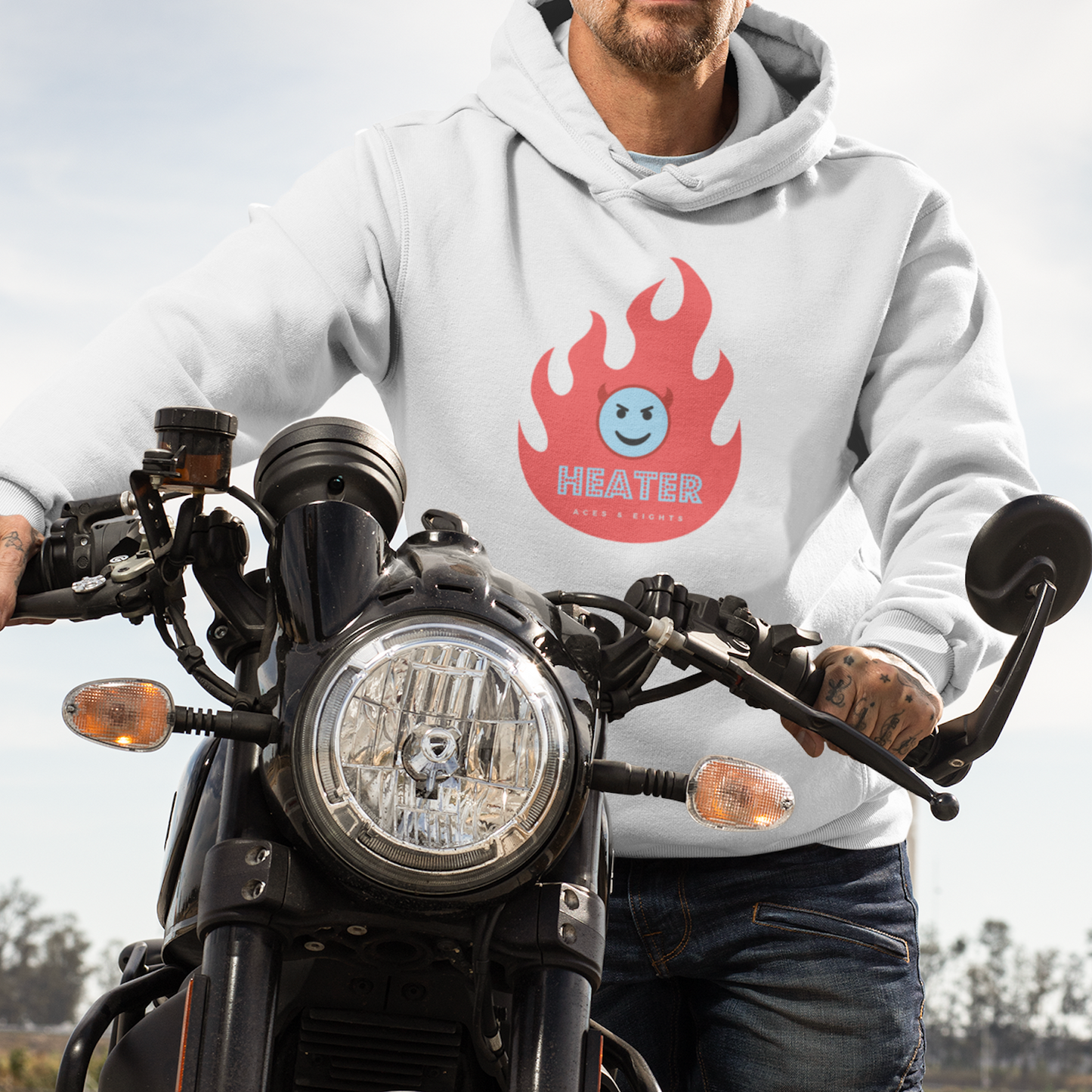 Aces & Eights: The Heater Hoodie